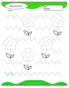 Çizgi Çalışma Sayfaları